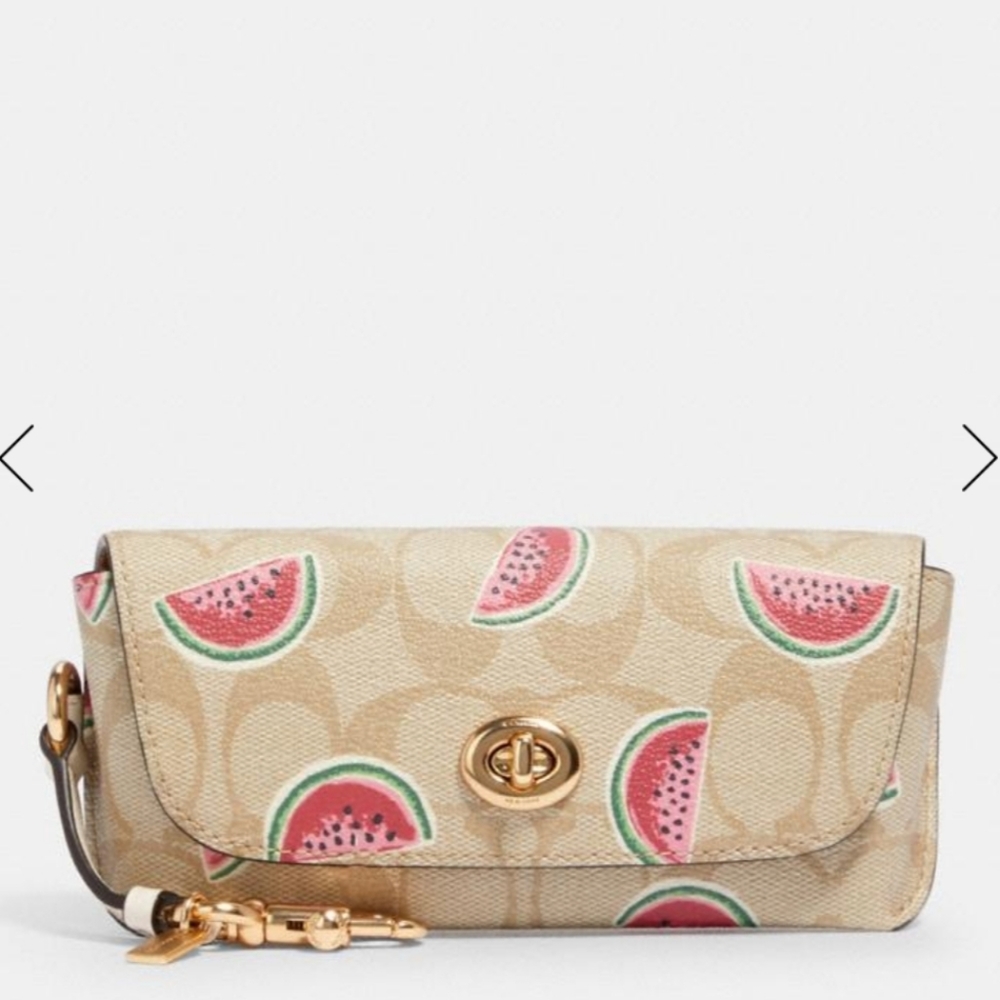 Coach Watermelon Sunglass Case